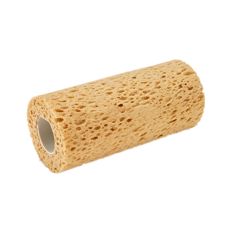 Tång bomullssvamp Mjukt mönster Foam Roller Cover Foam Brush Sleeve