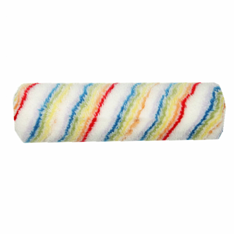 Paint Roller Refill Färgglad Roller Sleeve Textured Roller Cover