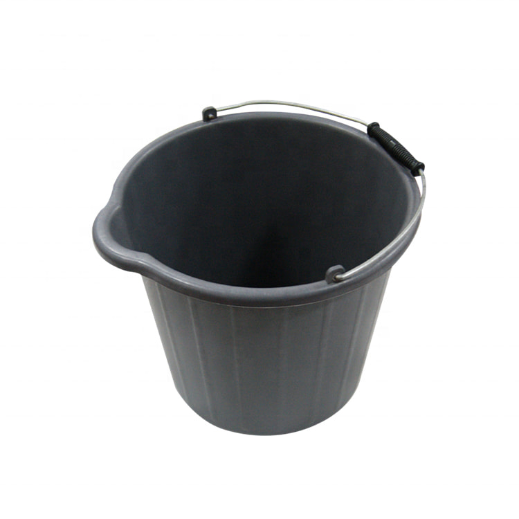 5L Black Pail Paint Pot Plast Paint Hink Anpassningsbar Paint Scuttle